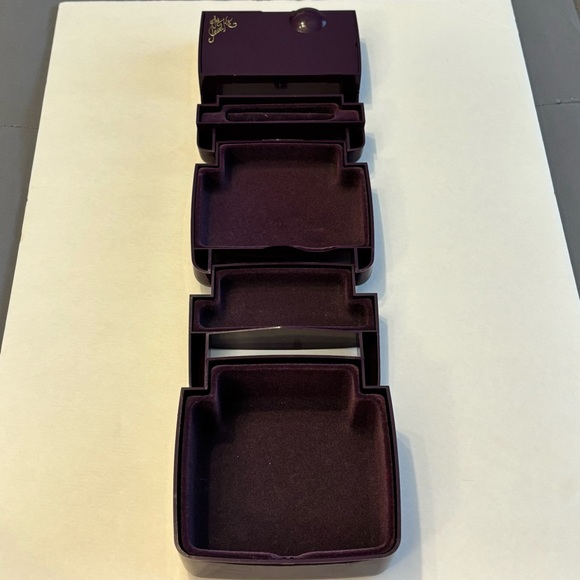 INGENIOUS DESIGNS Vintage “The Jewel Kit” Accordion Jewelry Box Travel Compact - Picture 1 of 10